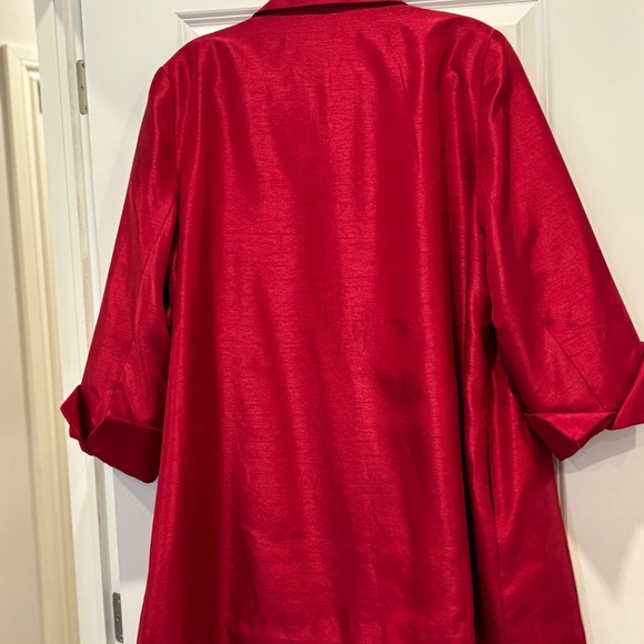 Red Satin Jacket - Picture 6 of 9